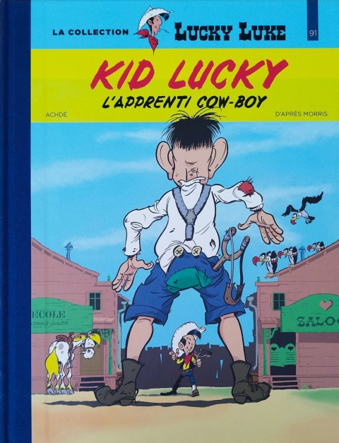 Couverture de l'album Lucky Luke La collection Tome 91 Kid Lucky - L'apprenti cow-boy