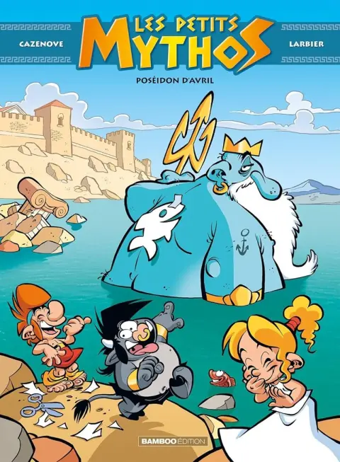 Les Petits Mythos Tome 4 Poséidon d'avril