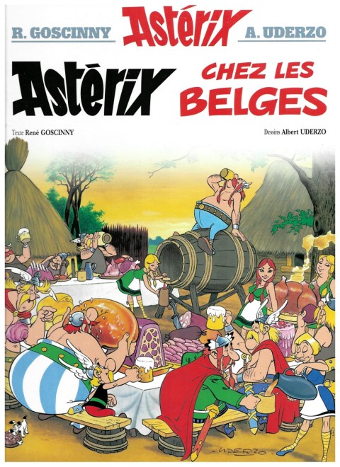 Couverture de l'album Astérix Tome 24 Astérix chez les Belges