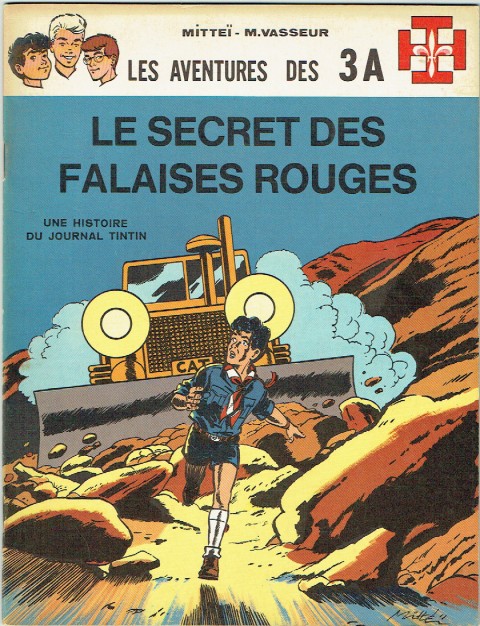 Couverture de l'album Les aventures des 3 A Tome 3 Le secret des falaises rouges