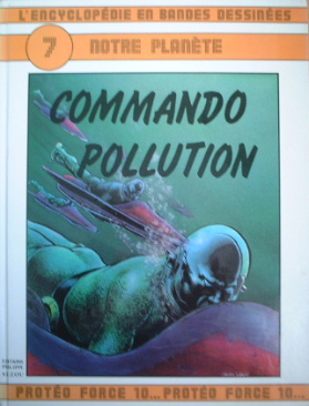 Couverture de l'album L'Encyclopédie en Bandes Dessinées Tome 7 Commando pollution
