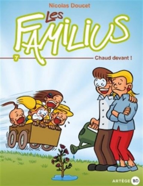 Couverture de l'album Les familius Tome 7 Chaud devant !