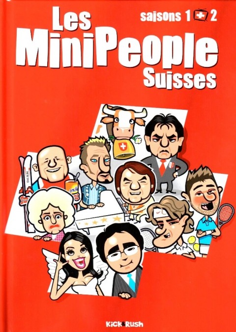 Couverture de l'album Les MiniPeople suisses Tome 1 Saison 1 & 2