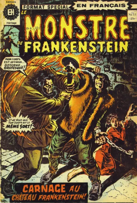 Le Monstre de Frankenstein Tome 11 Et à la fin..!?