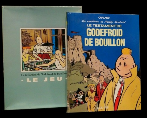 Planche de l'album Freddy Lombard Tome 1 Le testament de Godefroid de Bouillon