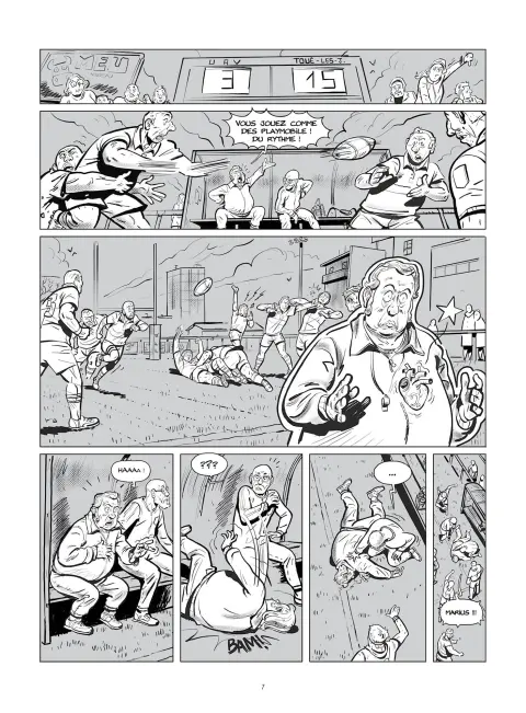 Planche de l'album Adieu coach