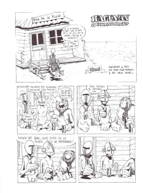 Planche de l'album Plageman Tome 2 Plageman, le deux