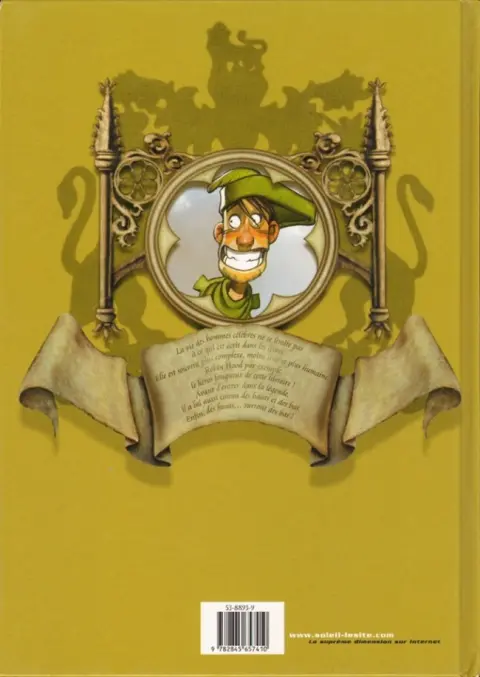 Verso de l'album Robin Hood Tome 3 Robin