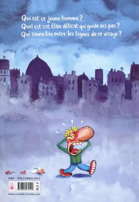 Verso de l'album Le Roman d'un gland Albin à la capitale