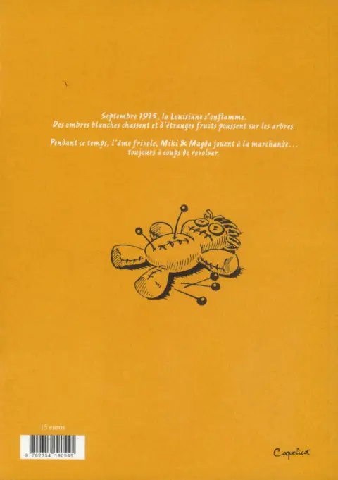 Verso de l'album La Sulfureuse épopée des bandits Miki et Magda Tome 2 Quand la croix brûle