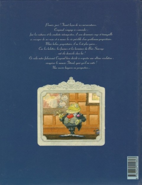 Verso de l'album Le Vent dans les Saules Tome 4 Foutoir au manoir