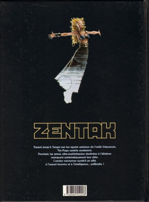 Verso de l'album Zentak Tome 2 Les roches bleues