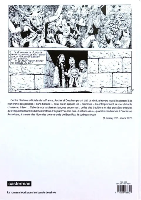 Verso de l'album Bran Ruz