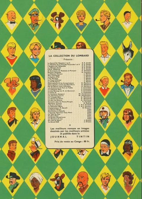 Verso de l'album Modeste et Pompon Tome 2 Bonjour Modeste