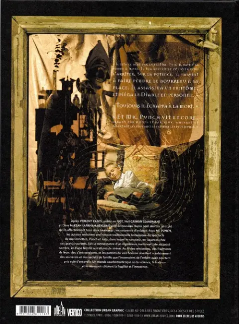 Verso de l'album Mr. Punch