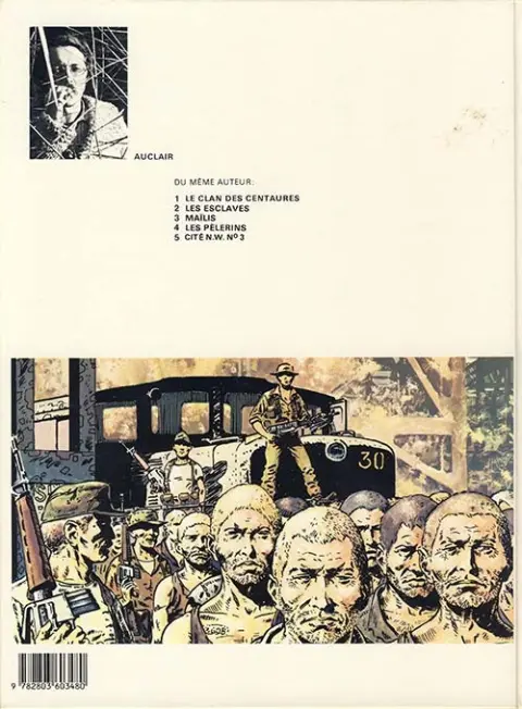 Verso de l'album Simon du Fleuve Tome 2 Les esclaves