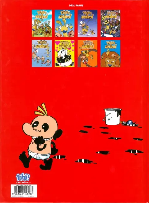 Verso de l'album Tony & Alberto Tome 6 Pandi, Panda
