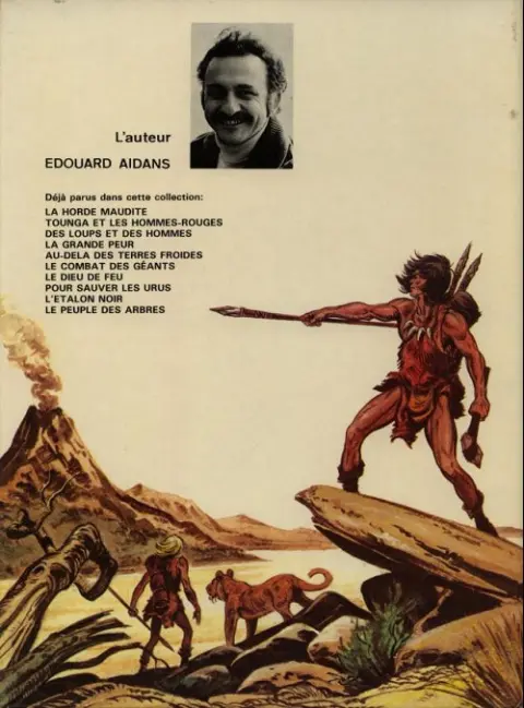 Verso de l'album Tounga Tome 6 Le combat des géants