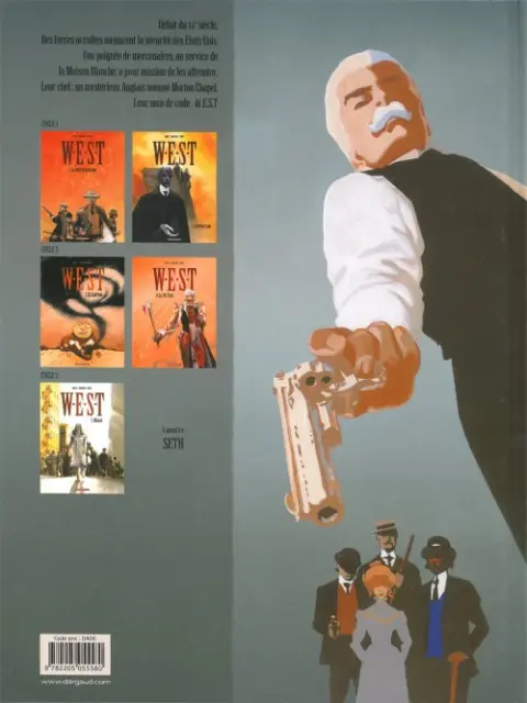 Verso de l'album W.E.S.T Tome 2 Century Club