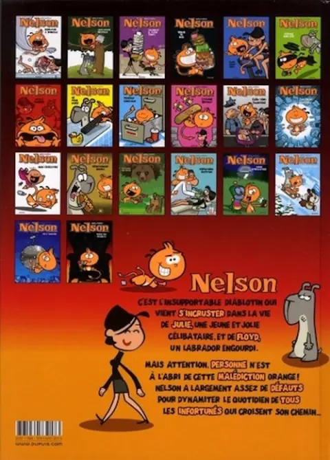 Verso de l'album Nelson Tome 20 Prince des desserts