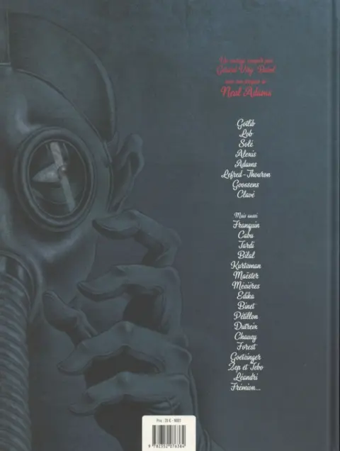Verso de l'album SuperDupont Il était une fois Superdupont