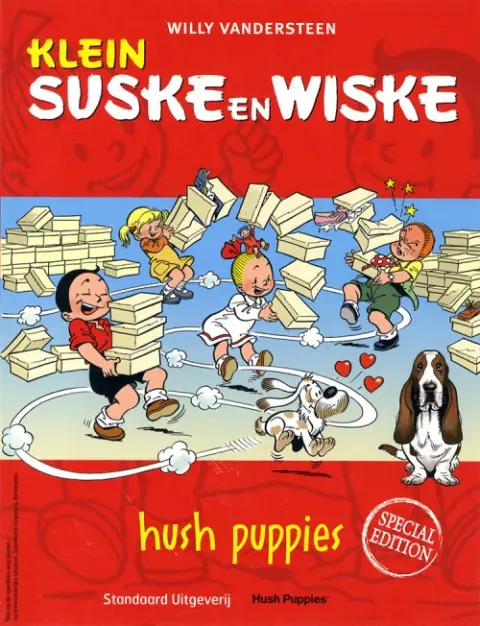 Verso de l'album Bob et Bobette (P'tits) Hush puppies