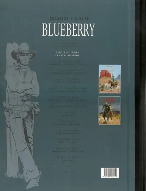 Verso de l'album Blueberry Intégrale Le Soir - Édition de 2015 Volume 2