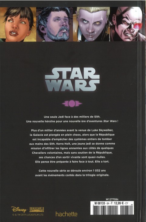 Verso de l'album Star Wars - Légendes - La Collection Tome 84 Chevalier Errant - I. Ignition