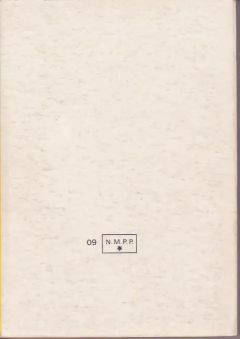 Verso de l'album Strange Album N° 35