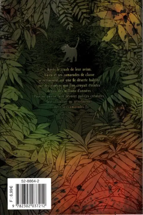 Verso de l'album Cage of Eden 4