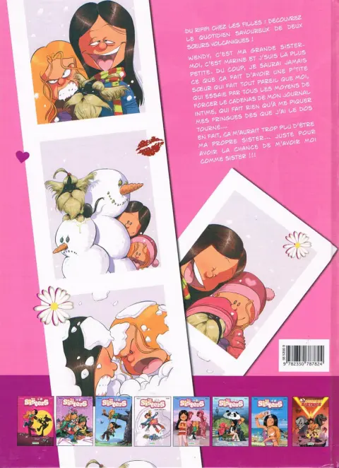 Verso de l'album Les Sisters Tome 4 C'est nikol crème !