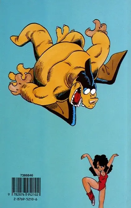 Verso de l'album Dragon Ball (sens français) Tome 4 Le Tournoi
