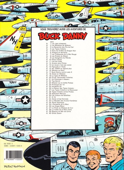 Verso de l'album Buck Danny Tome 26 Le retour des tigres volants