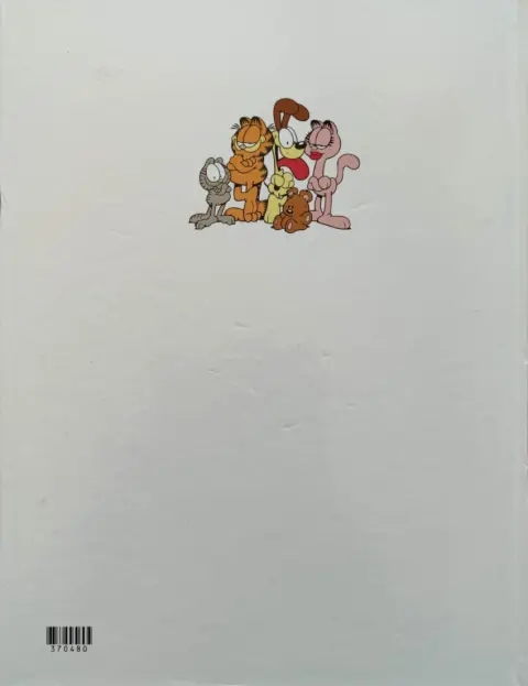 Verso de l'album Garfield Tome 2 Faut pas s'en faire