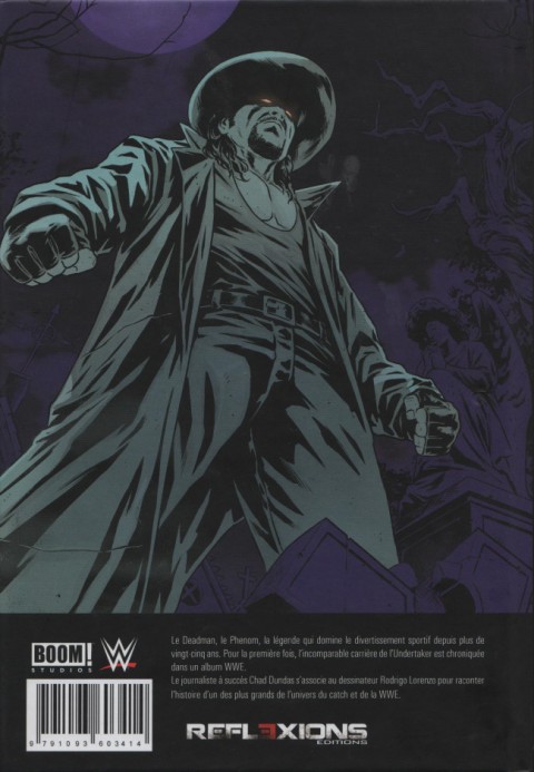 Verso de l'album Undertaker - Rise of the Deadman