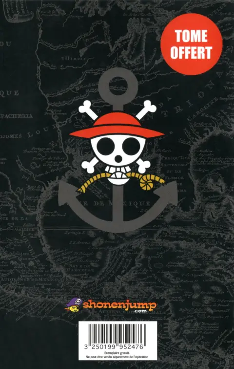 Verso de l'album One Piece Tome 45 Je comprends ce que vous ressentez