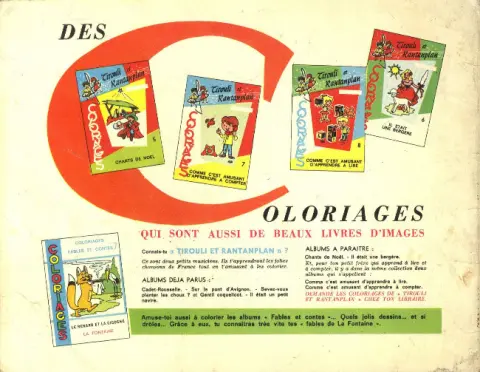 Verso de l'album Sylvain et Sylvette Tome 12 Colères et joies de l'éléphant Bouboule
