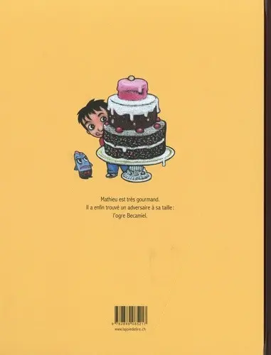 Verso de l'album Le Dessert