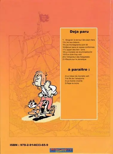 Verso de l'album Colin Colas D'un bois trop vert