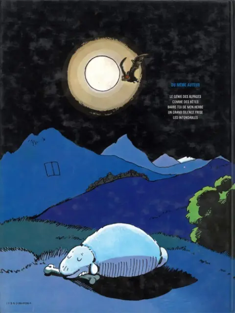 Verso de l'album Le Génie des Alpages Tome 4 Un grand silence frisé