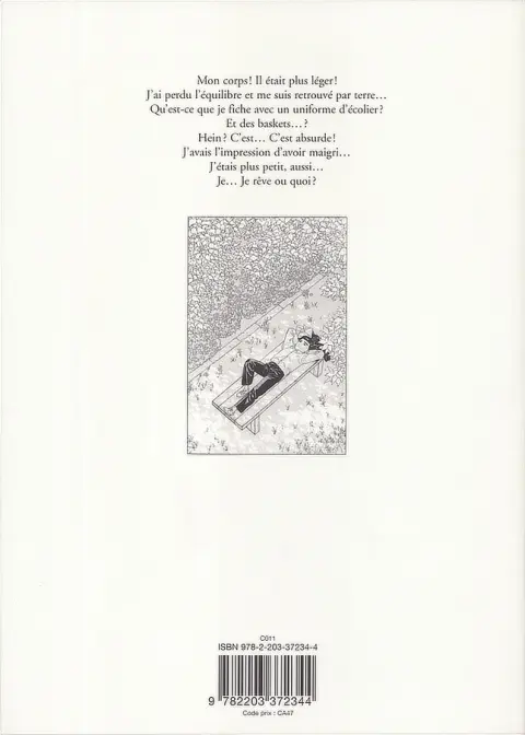 Verso de l'album Quartier lointain Tome 1