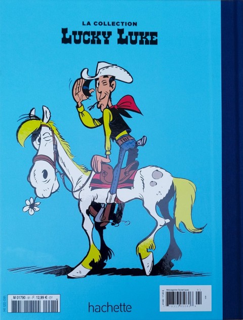 Verso de l'album Lucky Luke La collection Tome 91 Kid Lucky - L'apprenti cow-boy