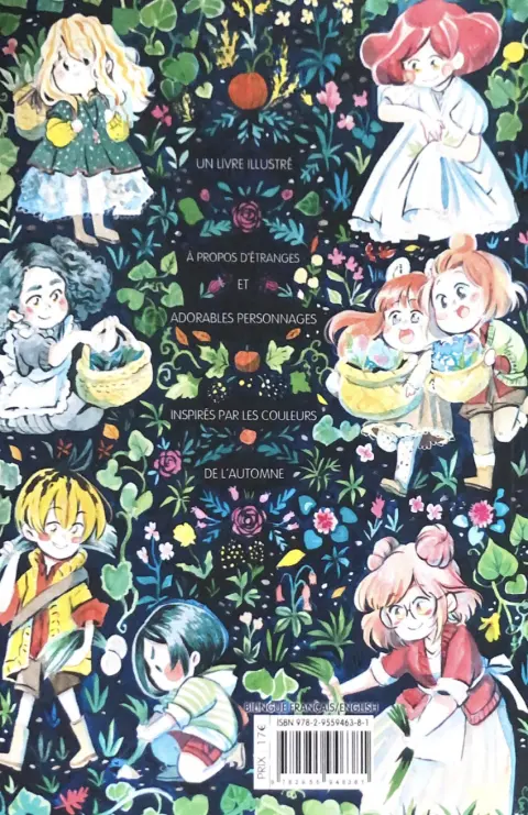 Verso de l'album Le jardin de Citrouilles