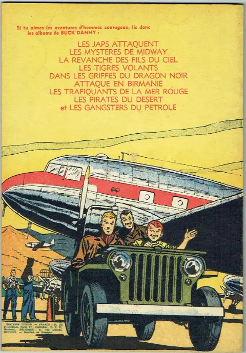 Verso de l'album Valhardi Tome 3 Le château maudit