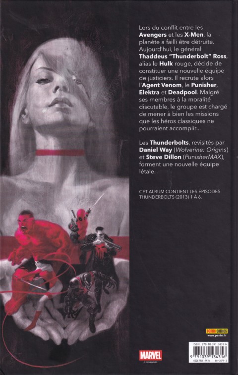Verso de l'album Thunderbolts - Pas de quartier Pas de quartier