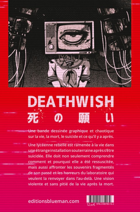 Verso de l'album Zombie Makeout Club Tome 1 Deathwish