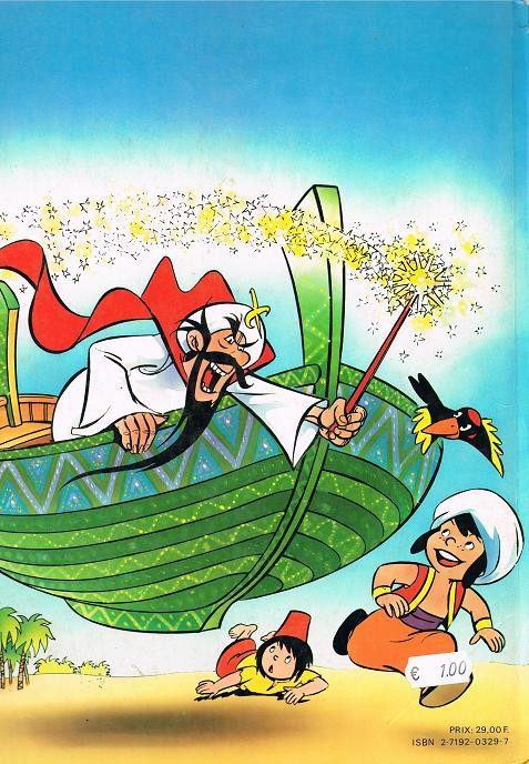 Verso de l'album Sindbad Tome 2 Le bateau fantôme