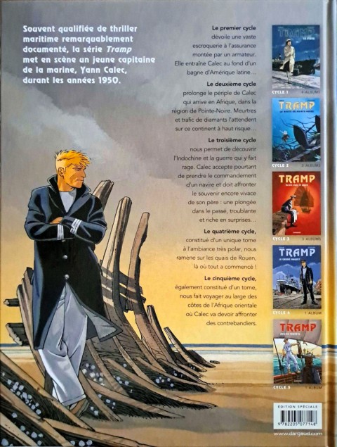 Verso de l'album Tramp Tome 1 Le piège