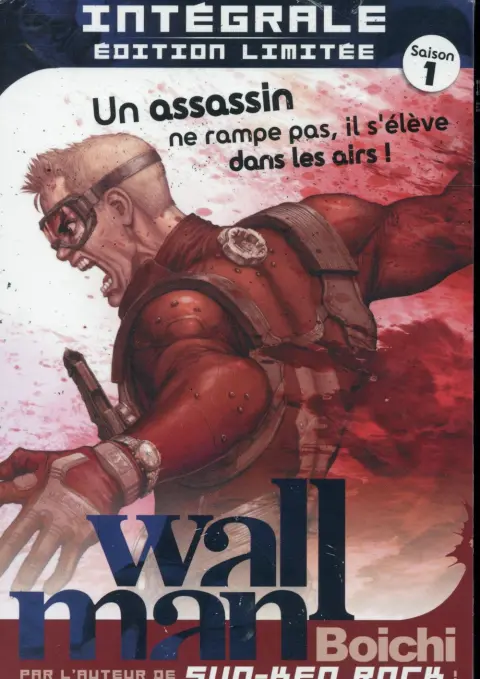Verso de l'album Wallman Saison 1