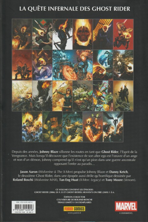 Verso de l'album Ghost Rider